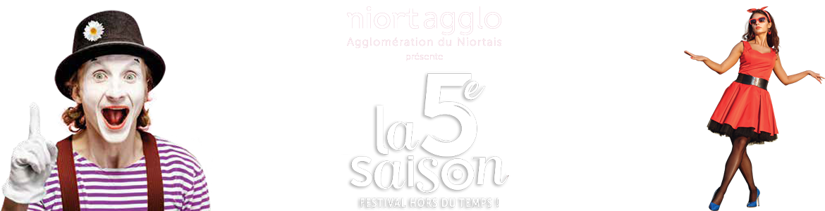 Le festival 5e saison sur tout le territoire de NiortAgglo